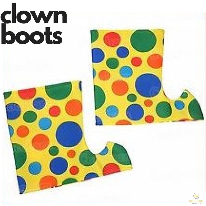 Load image into Gallery viewer, CLOWN BOOTS Shoe Covers Jester Elf Costume Party Halloween Shoes-2