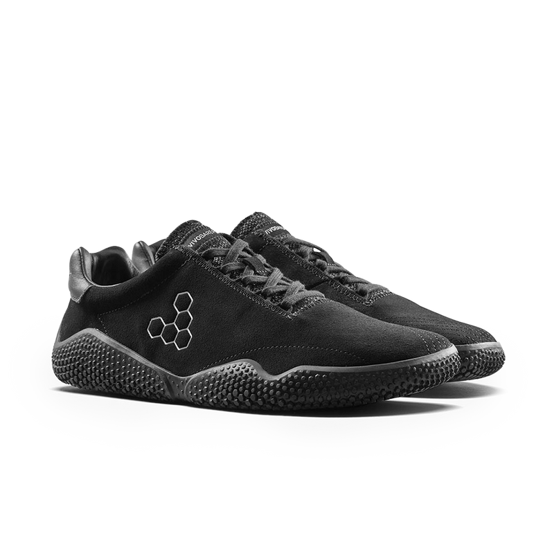 Load image into Gallery viewer, Vivobarefoot Motus Studio Sneaker Leather Mens Obsidian-3
