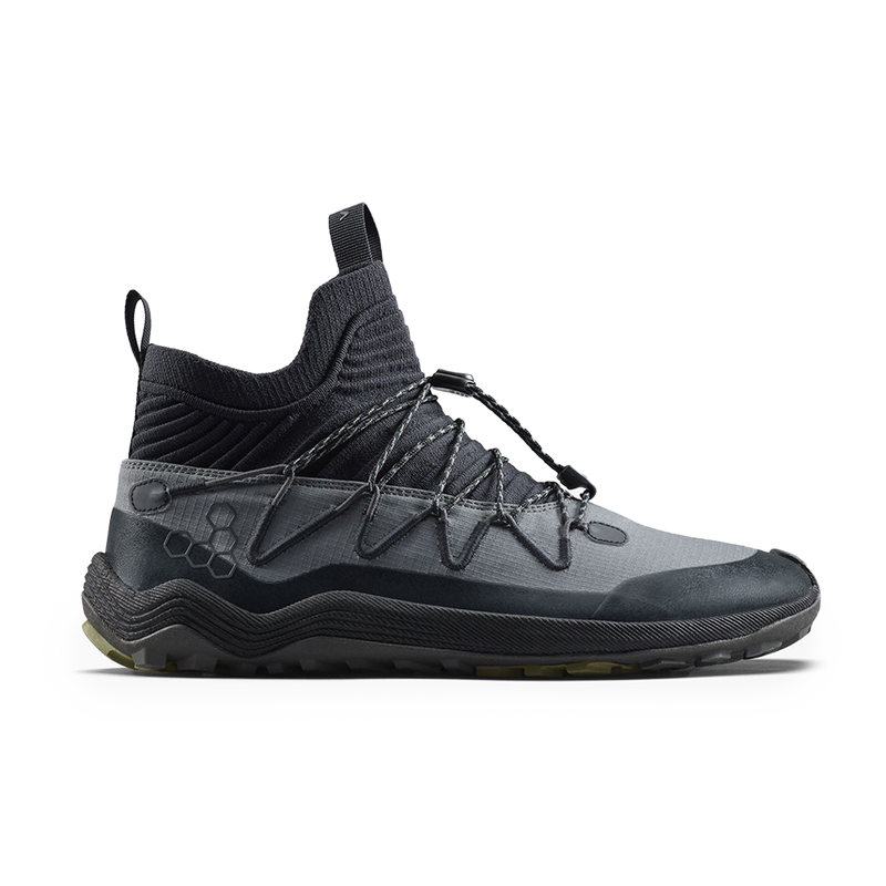 Load image into Gallery viewer, Vivobarefoot Primus Trail Flow Mid Mens Dark Shadow-0