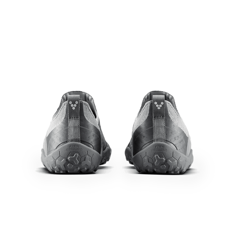 Load image into Gallery viewer, Vivobarefoot Primus Trail Knit FG Men's Trail Shoe – Ultimate Grey/Storm Cloud