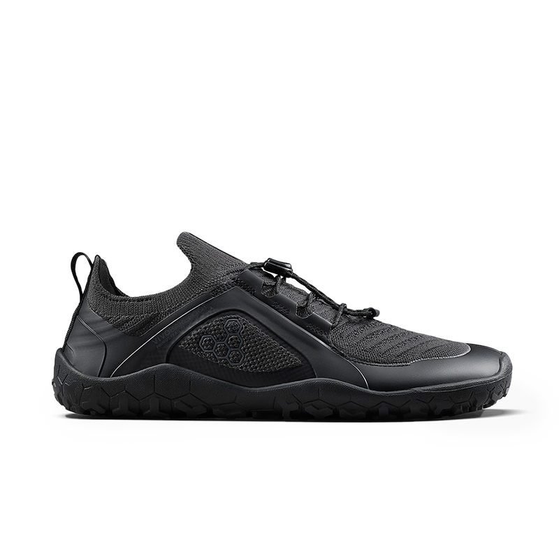 Load image into Gallery viewer, Vivobarefoot Primus Trail Knit FG Mens Obsidian-0