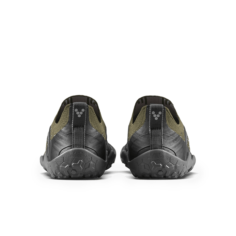 Load image into Gallery viewer, Vivobarefoot Primus Trail Knit FG Grounding Mens Dark Olive-4