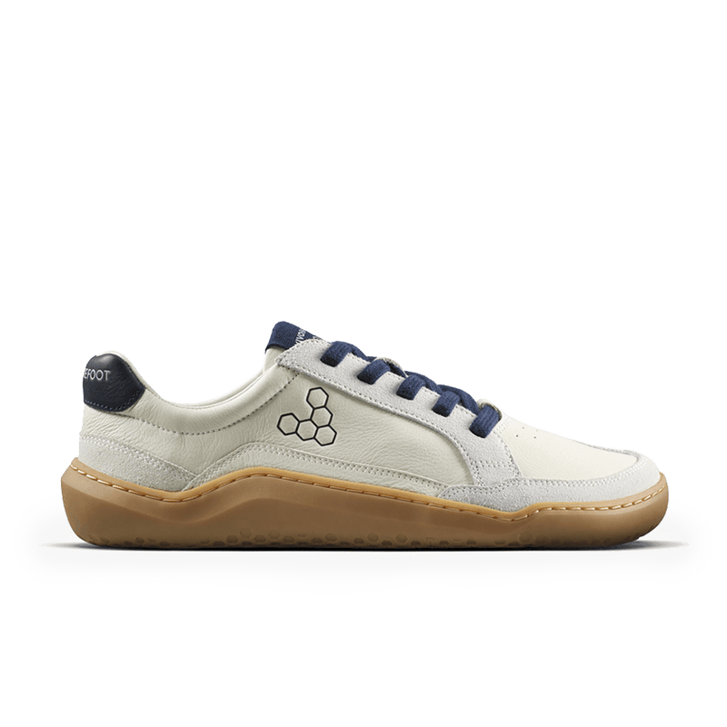 Load image into Gallery viewer, Vivobarefoot Gobi III Sneaker Leather Mens Limestone/Seaborne