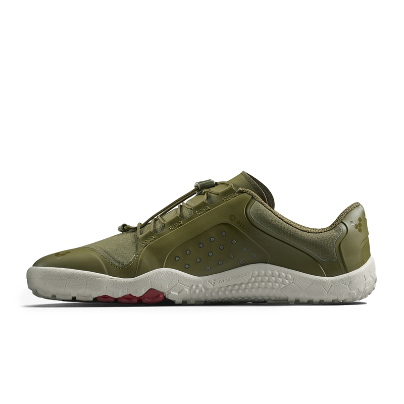 Load image into Gallery viewer, Vivobarefoot Primus Trail III All Weather FG Mens Dark Olive/White-2