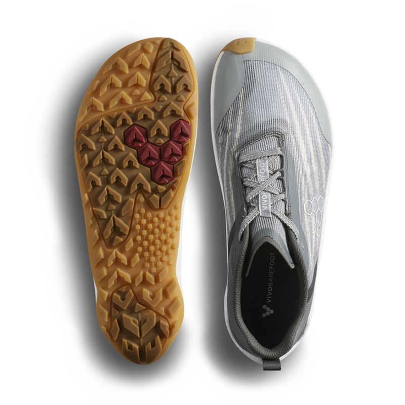 Load image into Gallery viewer, Vivobarefoot Primus Trail Flow Mens Storm Cloud-1