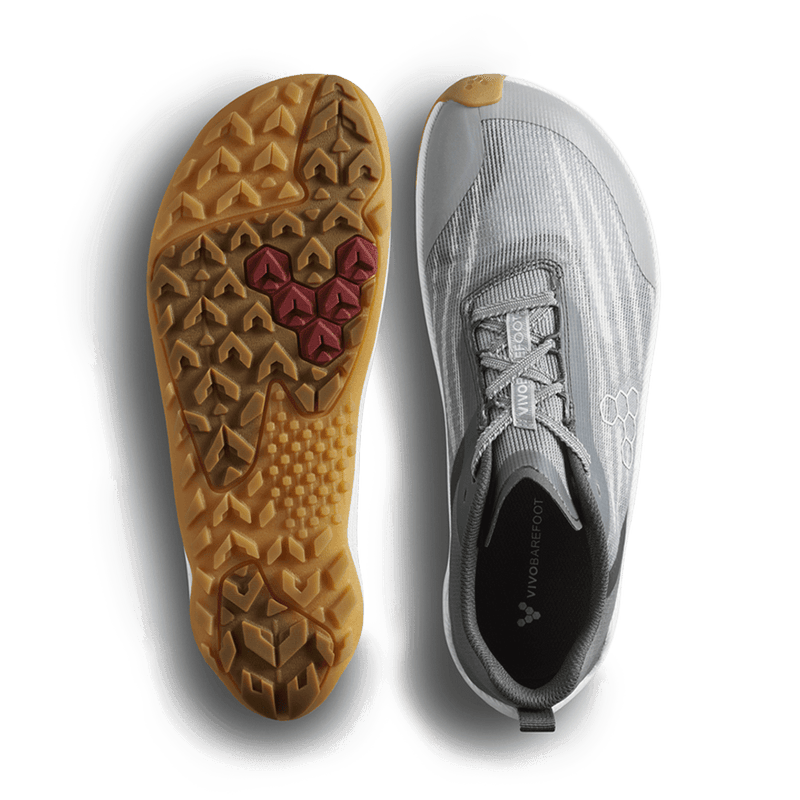 Load image into Gallery viewer, Vivobarefoot Primus Trail Flow Mens Storm Cloud-1