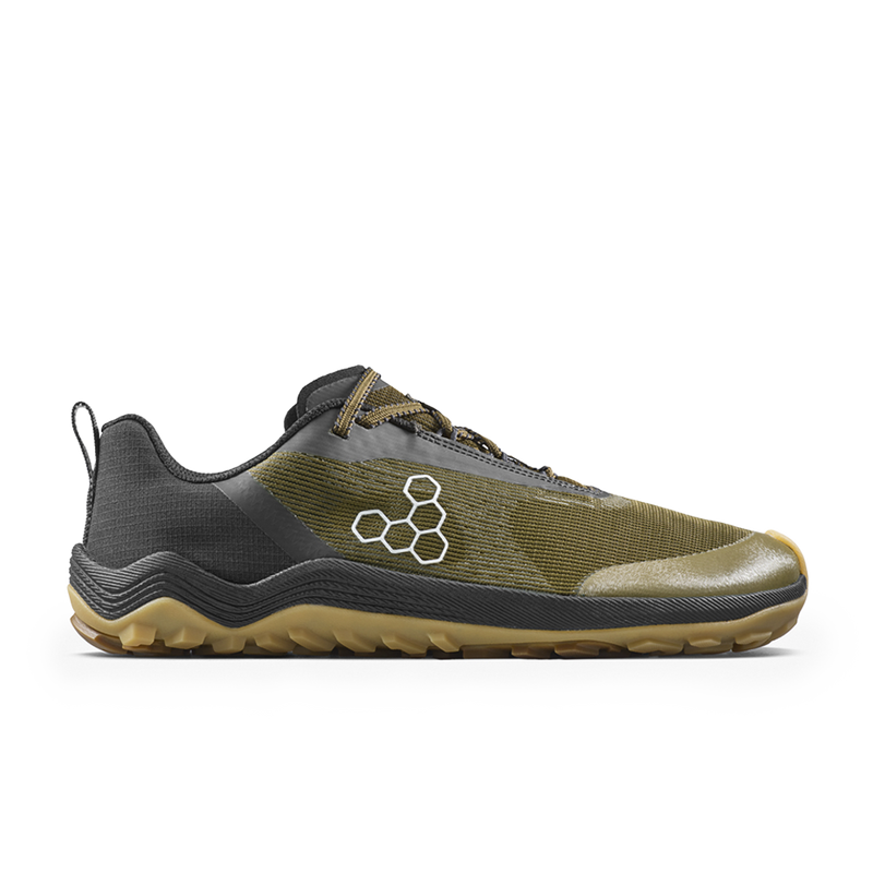 Load image into Gallery viewer, Vivobarefoot Primus Trail Flow Mens Dark Olive/Gum-0