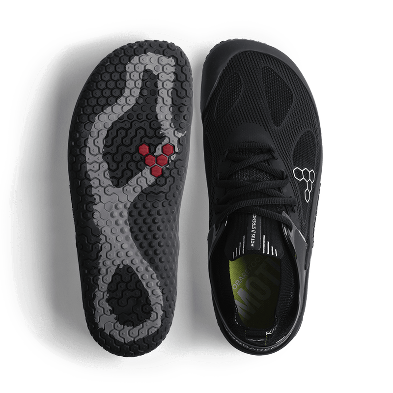 Load image into Gallery viewer, Vivobarefoot Motus Strength Mens Obsidian/Grey-1
