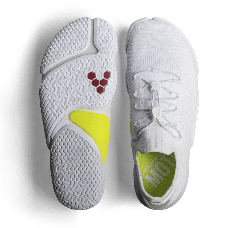 Load image into Gallery viewer, Vivobarefoot Motus Flex Men's Barefoot Training Shoe – Bright White