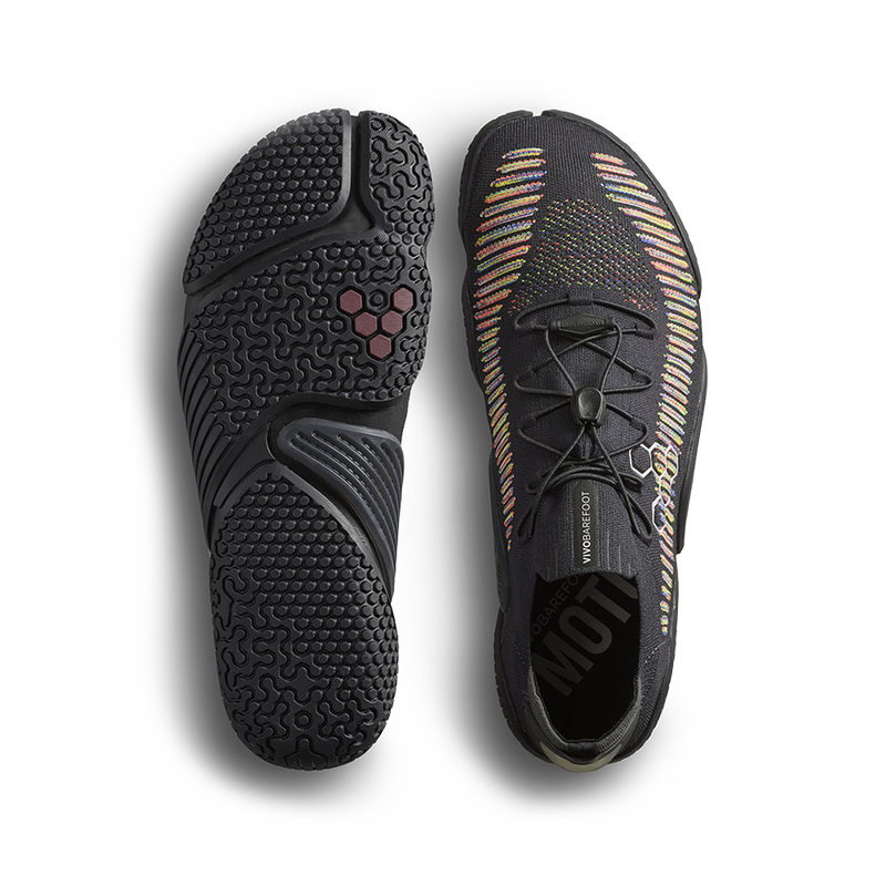 Load image into Gallery viewer, Vivobarefoot Motus Flex Mens Obsidian/Spacedye-1