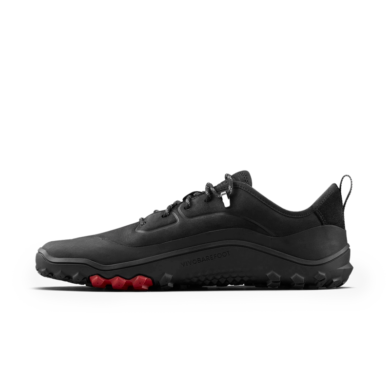 Load image into Gallery viewer, Vivobarefoot Tracker Leather Low Mens Obsidian-2