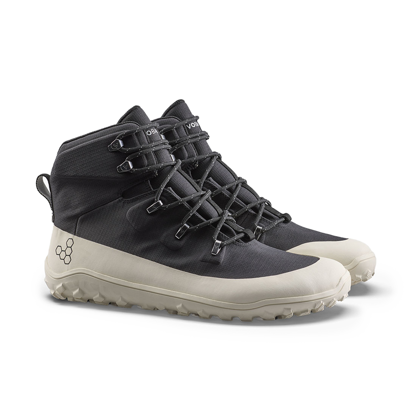 Load image into Gallery viewer, Vivobarefoot Tracker Textile AT Mens Obsidian/White-3