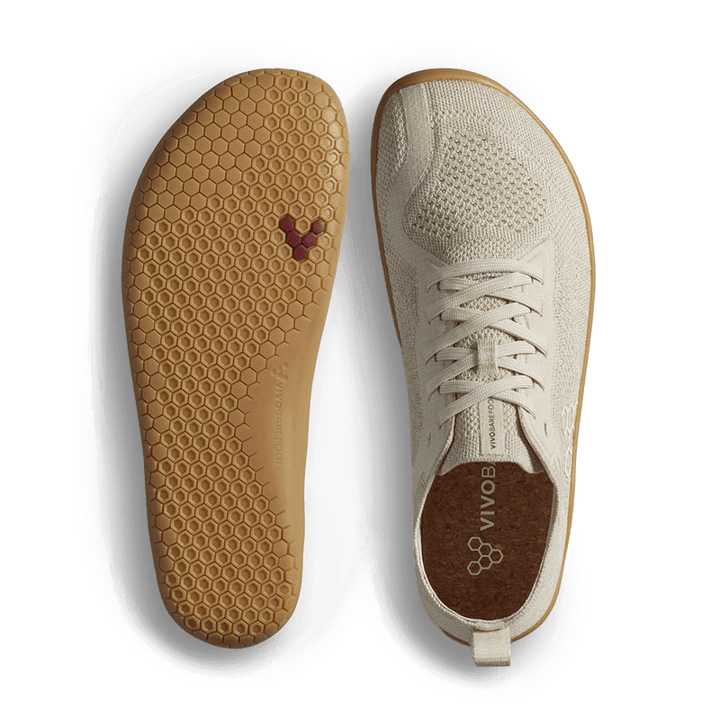 Load image into Gallery viewer, Vivobarefoot Primus Lite Knit Natural Womens Coconut-1
