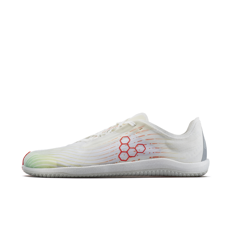 Load image into Gallery viewer, Vivobarefoot Primus Flow Mens Bright White/ Neon Orange-2