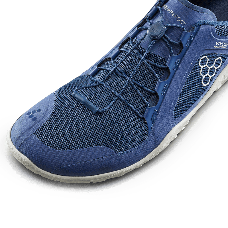 Load image into Gallery viewer, Vivobarefoot Primus Trail FG 3.5 Men's Barefoot Trail Running Shoe – Insignia Blue