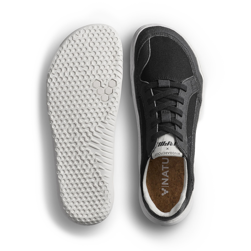 Load image into Gallery viewer, Vivobarefoot Gobi II Sneaker Premium Canvas Mens Obsidian-1