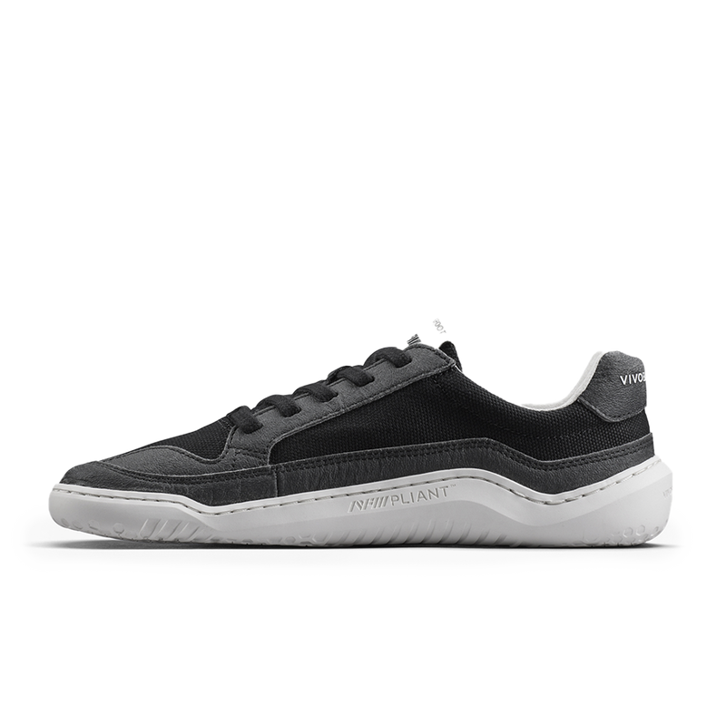 Load image into Gallery viewer, Vivobarefoot Gobi II Sneaker Premium Canvas Mens Obsidian-2
