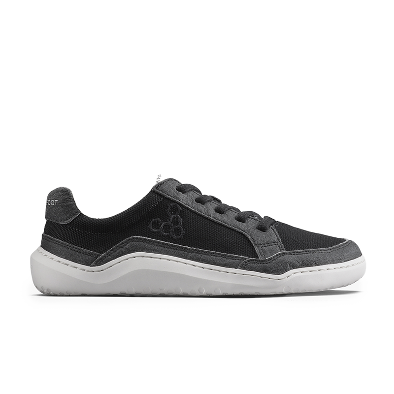 Load image into Gallery viewer, Vivobarefoot Gobi II Sneaker Premium Canvas Mens Obsidian-0