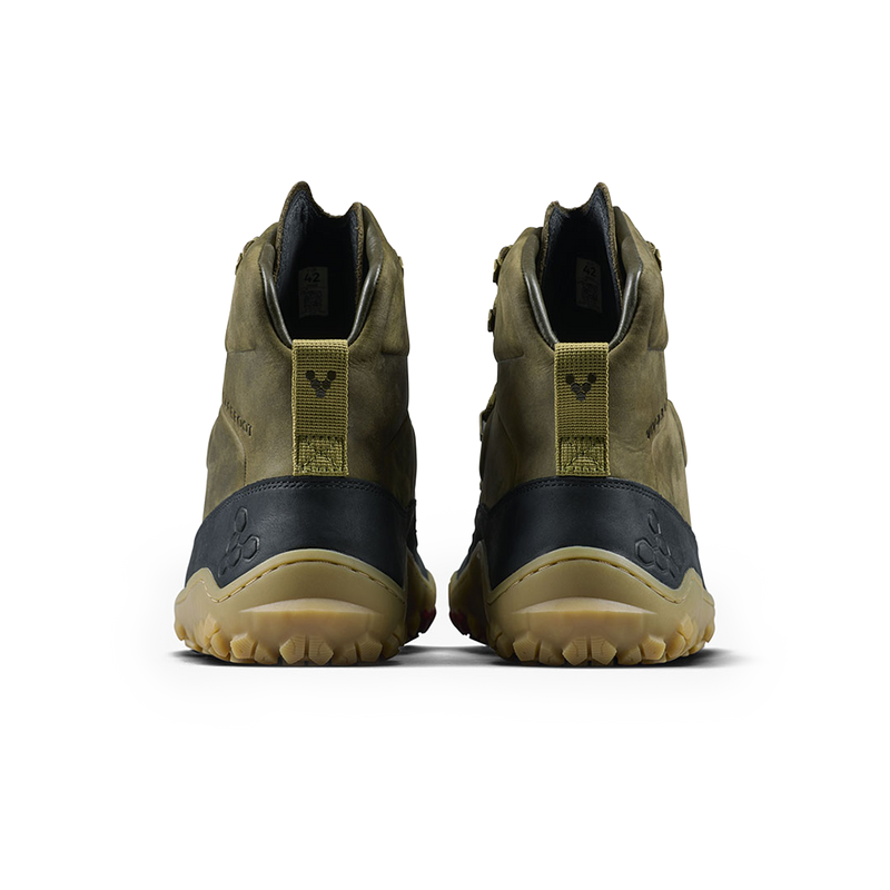 Load image into Gallery viewer, Vivobarefoot Tracker Leather AT II Mens Dark Olive-4