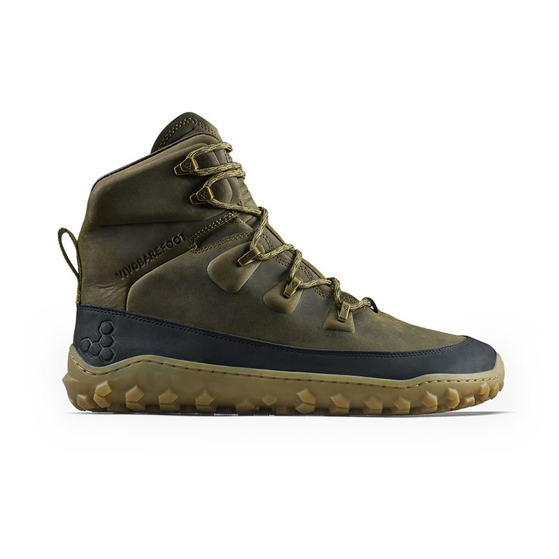 Load image into Gallery viewer, Vivobarefoot Tracker Leather AT II Mens Dark Olive-0