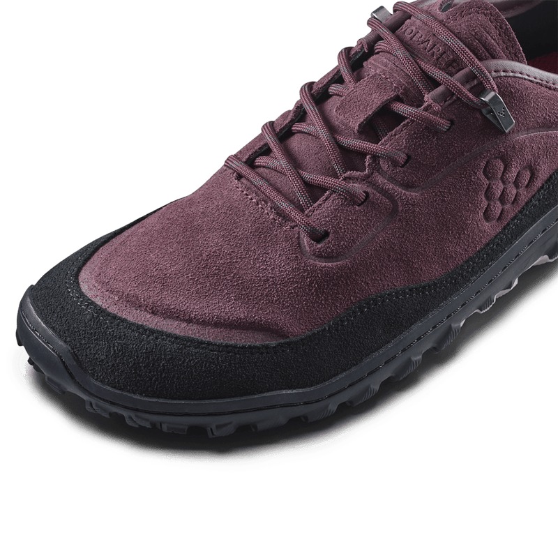 Load image into Gallery viewer, Vivobarefoot Tracker Leather AT Low II Suede Men's Barefoot Hiking Shoe – Fig