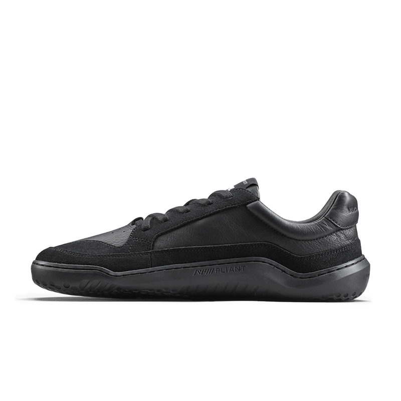 Load image into Gallery viewer, Vivobarefoot Gobi II Sneaker Premium Leather Mens Triple Obsidian-2