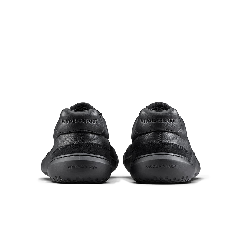 Load image into Gallery viewer, Vivobarefoot Gobi II Sneaker Premium Leather Mens Triple Obsidian-4