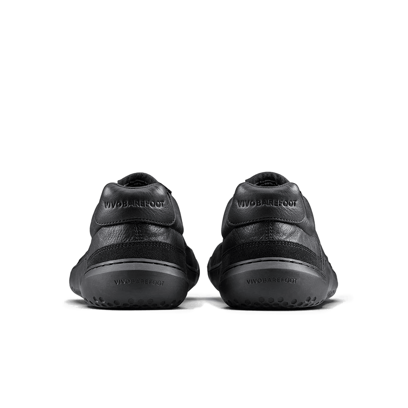 Load image into Gallery viewer, Vivobarefoot Gobi II Sneaker Premium Leather Mens Triple Obsidian-4