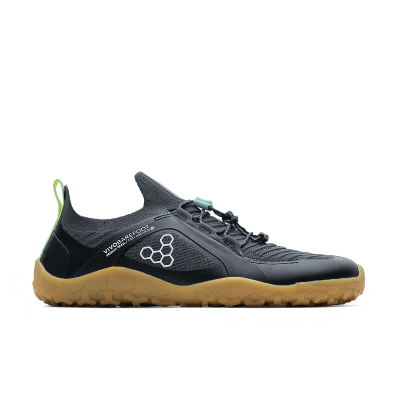 Load image into Gallery viewer, Vivobarefoot Primus Trail Knit FG Womens Graphite/Gum-0