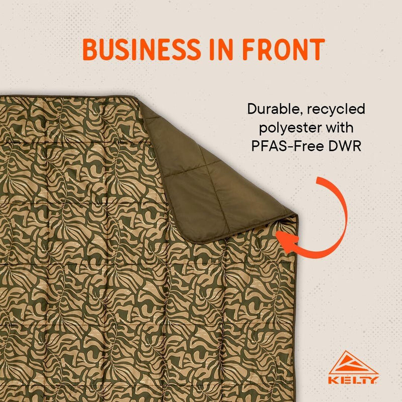 Load image into Gallery viewer, Kelty Bestie Blanket Fern - Compact, Versatile Large 1P Camp Blanket - Twin-3