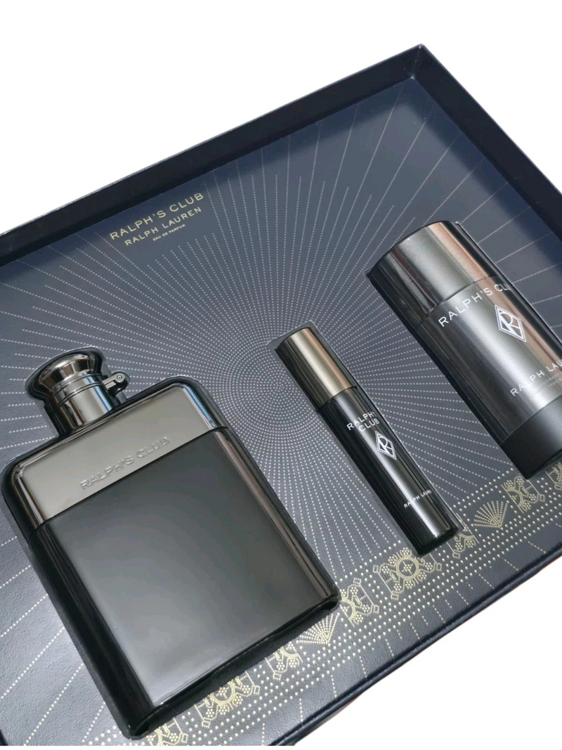 Load image into Gallery viewer, 100ml Ralph Lauren Ralphs Club Eau De Parfum 3-Piece Gift Set (Limited Edition) Fragrance-2