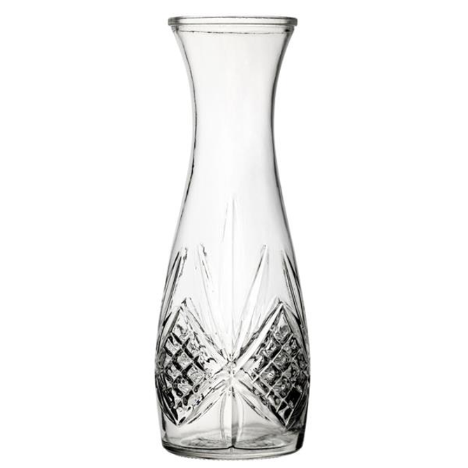 Load image into Gallery viewer, 1L Crown Glass Symphony Carafe Water Serving Jug/Vase (35oz)-1