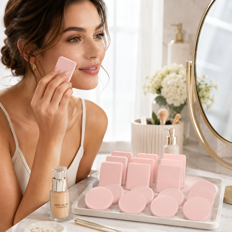 Load image into Gallery viewer, 12pcs Cosmetic Sponge Powder Cosmetic Puff Foundation Makeup Tool-2