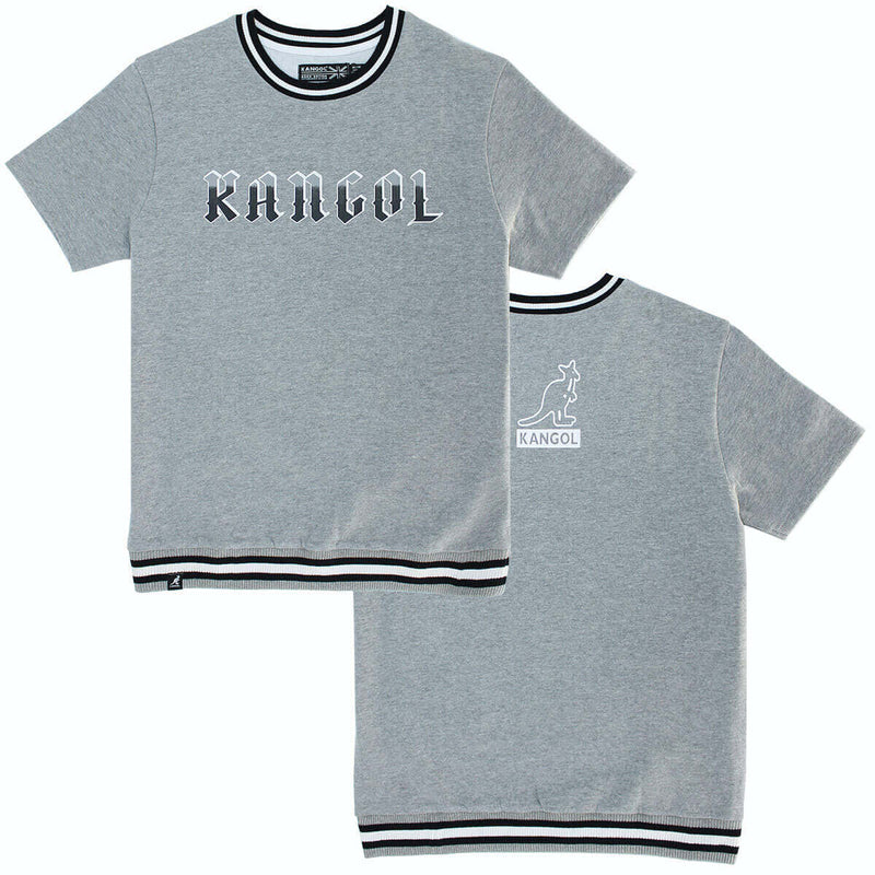 Load image into Gallery viewer, Kangol Game Day Basketball Tee T-Shirt Top - Grey Mix