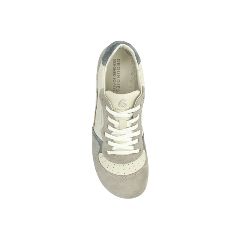 Load image into Gallery viewer, Groundies Nova GO1 Women's Barefoot Sneakers – Beige/Sage Green