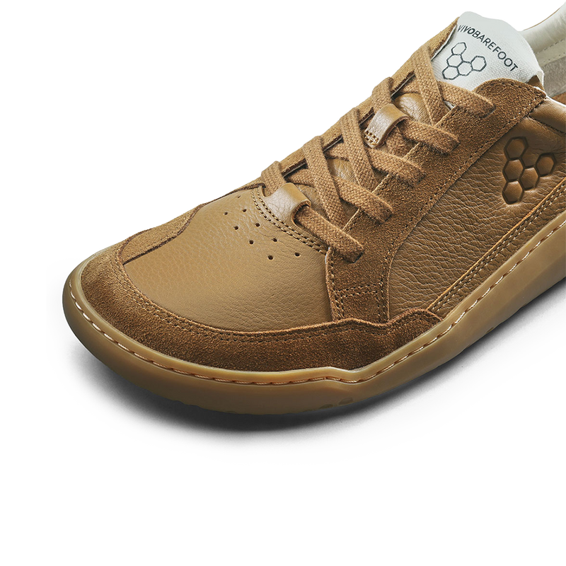 Load image into Gallery viewer, Vivobarefoot Gobi III Sneaker Leather Mens Tan
