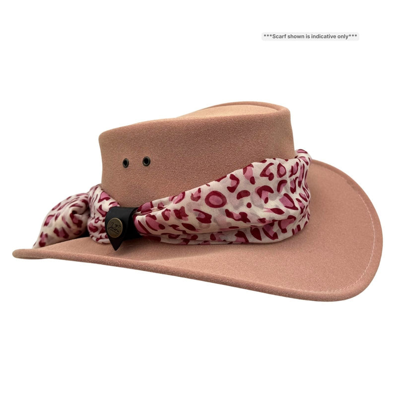 Load image into Gallery viewer, Jacaru 1103 Alice Hat – Vegan Leather, UPF 50+