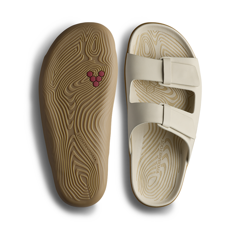 Load image into Gallery viewer, Vivobarefoot Sensus Yin Slide Womens Sand-1