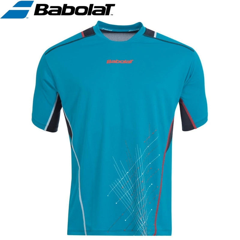 Load image into Gallery viewer, Babolat Light Blue Match Perfect Boys T-shirt - Light Blue-1