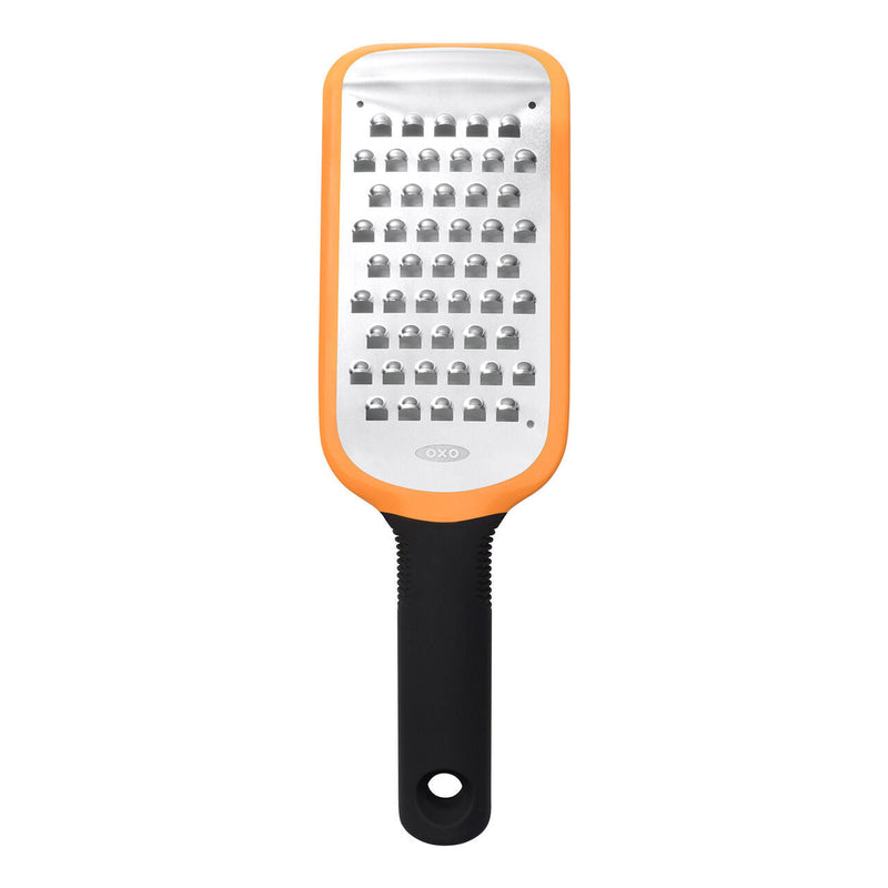 Load image into Gallery viewer, OXO Good Grips Coarse Grater – Etched Stainless Steel Blade Soft Grip for Cheese Vegetables Chocolate-0