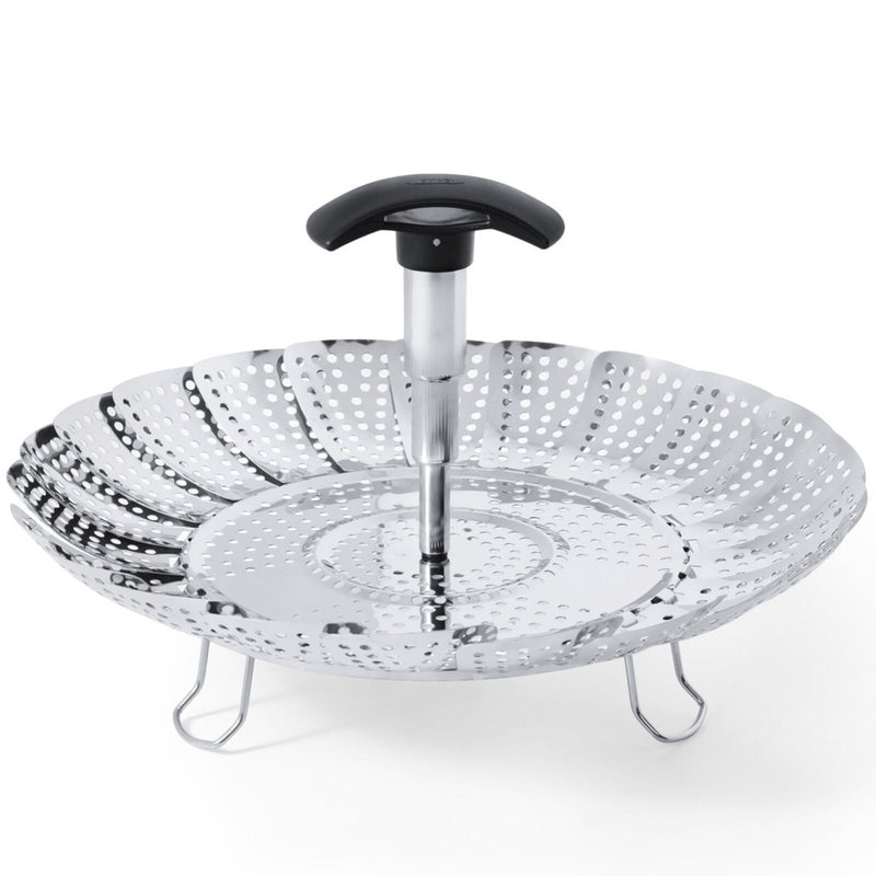 Load image into Gallery viewer, OXO Stainless Steel Steamer with Extendable Handle-1