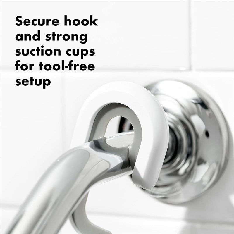 Load image into Gallery viewer, Oxo Good Grips Aluminium Hose Keeper Caddy in Silver-4