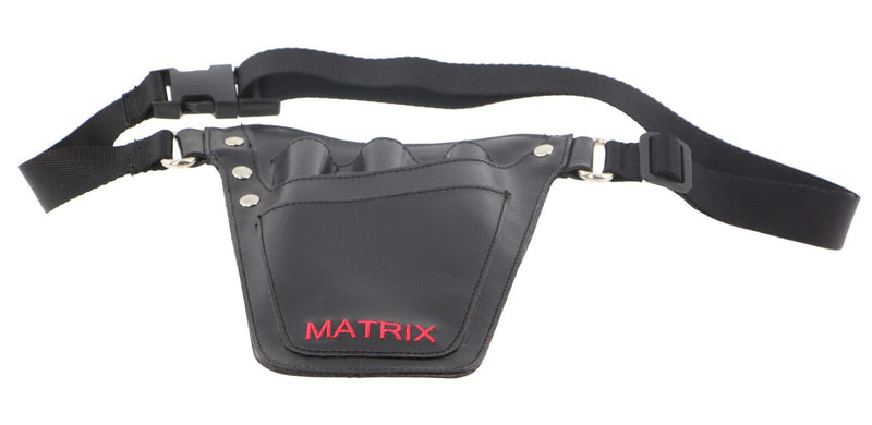 Load image into Gallery viewer, MATRIX Leather Tool Belt Barber Hairdressing Pouch Scissor Waist Pouch Bag-2