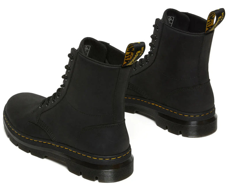 Load image into Gallery viewer, Dr. Martens Unisex Combs Wyoming Leather Boots in Black