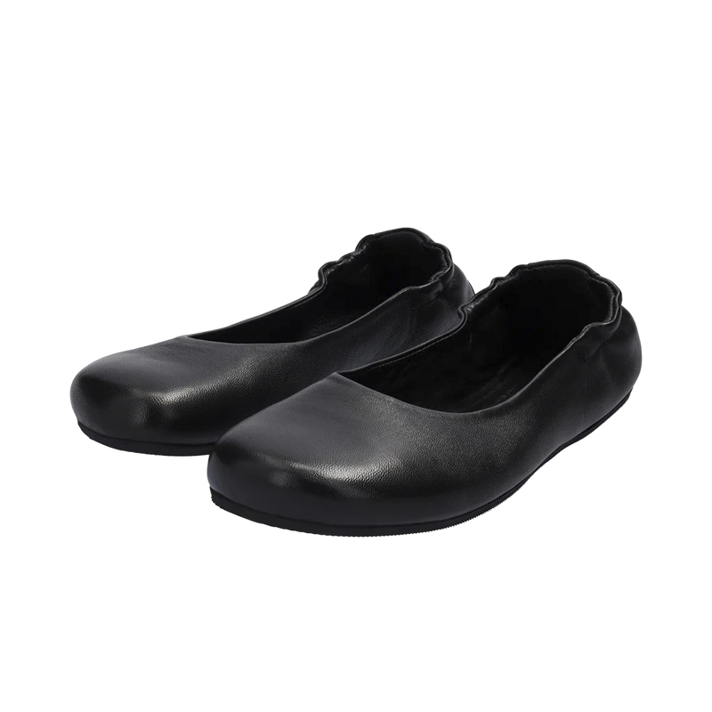 Load image into Gallery viewer, Groundies Sleek Women's Barefoot Ballerina Flats – Black