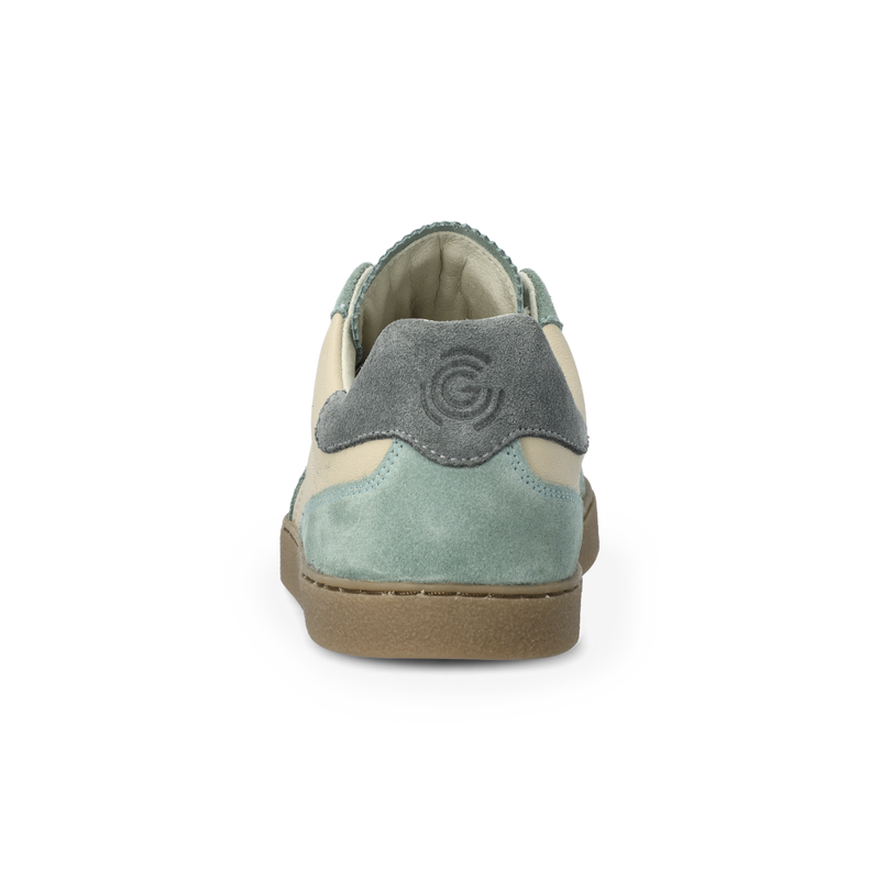 Load image into Gallery viewer, Groundies Panama Women's Barefoot Sneakers – Beige/Sage Green