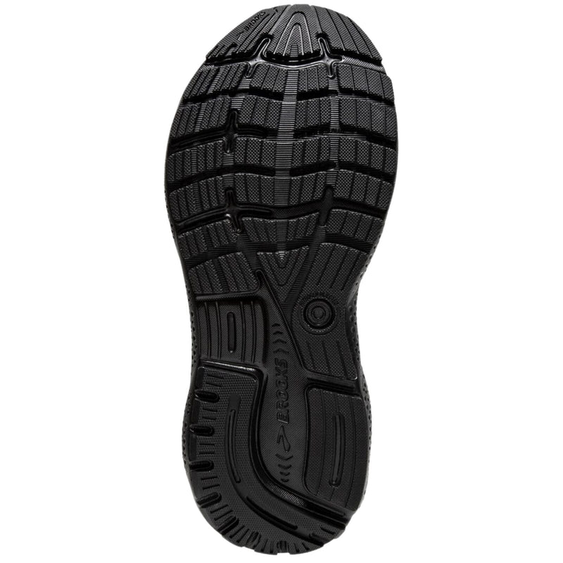 Load image into Gallery viewer, Womens Brooks Ghost 16 Running Shoes (D Wide) in Black/Black/Ebony – Size 11