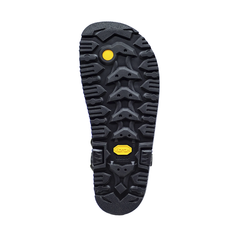 Load image into Gallery viewer, Luna Oso Flaco Winged Edition Black Sandals
