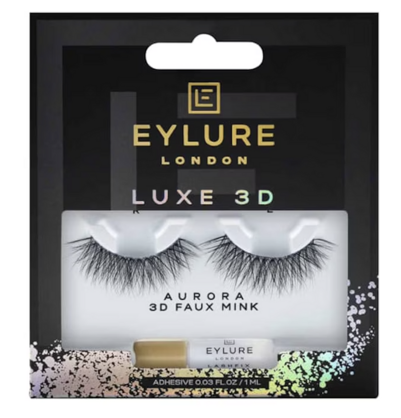 Load image into Gallery viewer, Eylure Luxe 3D Aurora Faux Mink Lashes-0
