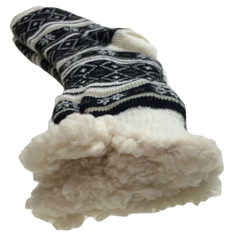 Load image into Gallery viewer, 1 Pair Ladies Thick Fur Bed Socks Womens Soft Work Fluffy Slipper Non Slip